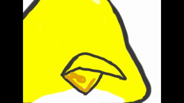 Angry Birds - Yellow Bird Digital Painting (Fanart) смотреть онлайн