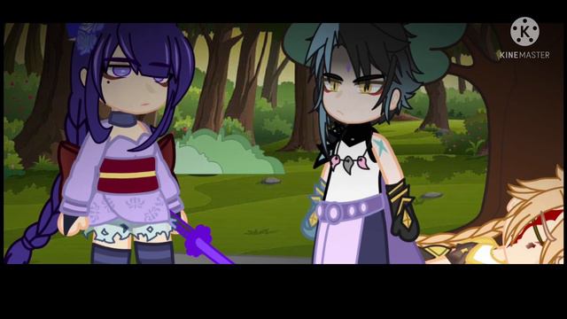 | Enemy | Xiaether | Xiaother | Xiao x Aether | Aether angst | gacha Club genshin | MEME | смотреть онлайн