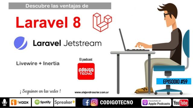 #59 - Laravel 8 y Jetstream - CodigoTecno смотреть онлайн