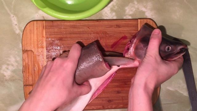 Как разделать горбушу на стейки/разделка красной рыбы(горбуша,форель,семга)на стейки,суп смотреть онлайн