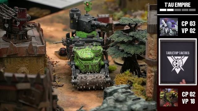 *10TH EDITION!!* T'au Empire vs Orks | Warhammer 40k Battle Report смотреть онлайн