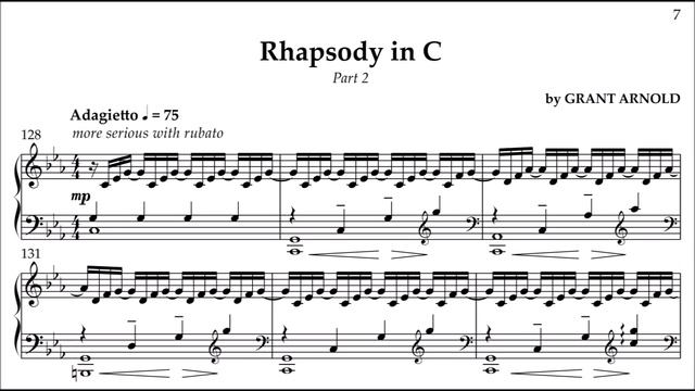 Grant Arnold: Rhapsody in C смотреть онлайн