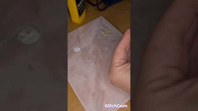 Зуб Харальда из эпоксидной смолы и полимерной глины:)#vikings_крафт