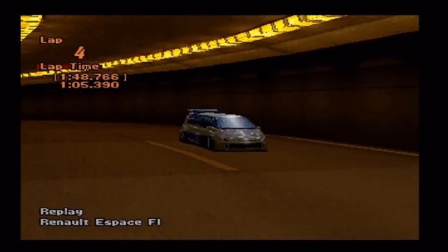 Gran Turismo 2 - Renault Espace F1 REVIEW смотреть онлайн