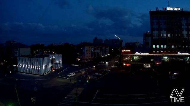 Город КУРГАН уходит во тьму ночи. смотреть онлайн