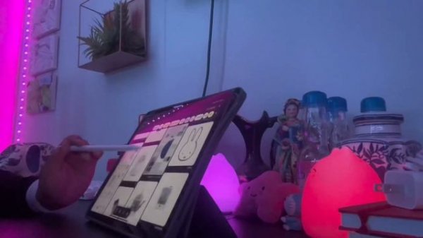 iPad Air “11 Unboxing ???| 265GB Space Grey + accessories ? aesthetic homescreen layout 2024☁️?