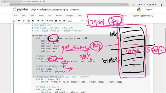 파이썬 객체지향 메서드와 self смотреть онлайн
