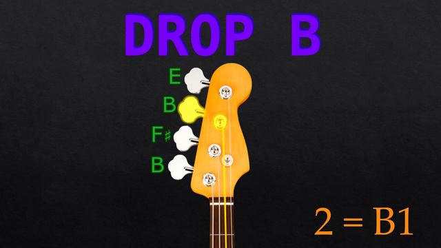 DROP B - BASS Tuning (Tuner) смотреть онлайн