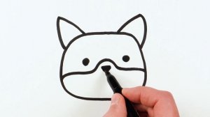 Рисуем фломастерами. Простой милый рисунок. Рисование для детей