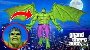 ХАЛК ПРЕВРАТИЛСЯ В ЛЕТАЮЩЕГО ДЕМОНА В ГТА 5 МОДЫ! МОНСТР HULK ОБЗОР МОДА GTA 5! ГТА MODS МОД ИГРЫ