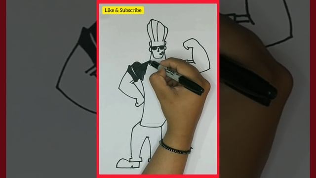 #99 - How to Easily Draw Johnny Bravo || Johnny Bravo Drawing || @Kalakrit Art Studio by Kanika смотреть онлайн