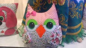 ПОДУШКИ ДЕКОРАТИВНЫЕ аппликация из ткани exclusive thing pillows