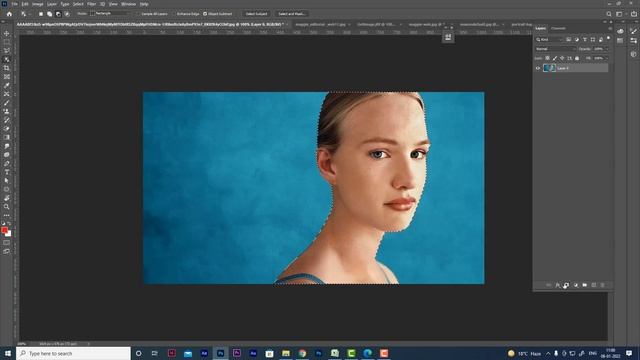 how to use object selection tool photoshop Tutorial IN HINDI смотреть онлайн
