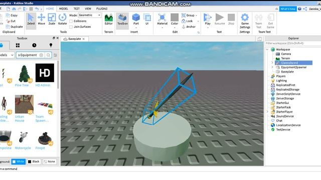 Как сделать спавнер вещи в роблокс смотреть онлайн