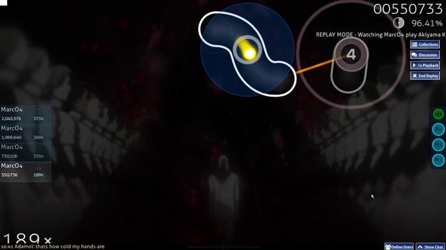 Identity(Hard) - osu! смотреть онлайн