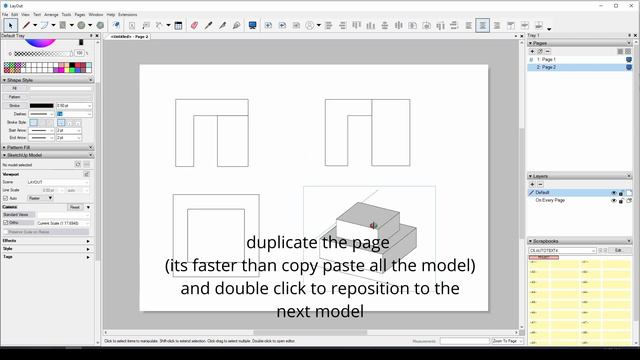 SketchUp Layout Viewport: How to Create and Customize Your Views смотреть онлайн