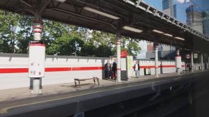 // Новый английский информатор на МЦК. Станция "Шелепиха". //