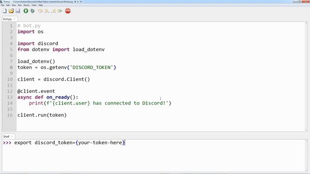 Make a Discord Bot With Python смотреть онлайн
