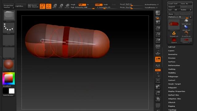 ZBrush Fundamentals Part 8: Draw Mode смотреть онлайн
