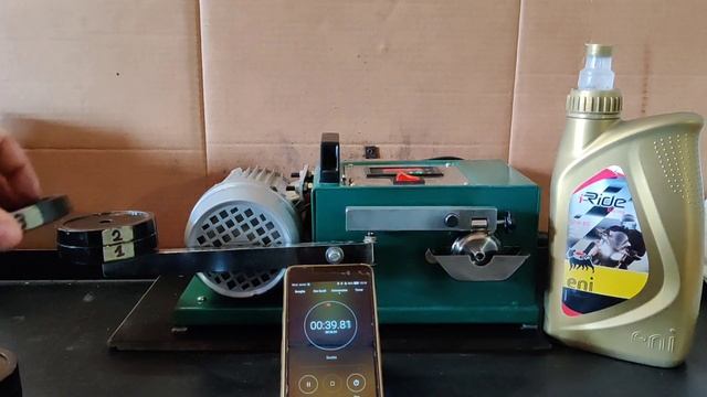 ENI I-RIDE 10w60 RACING EXTREME FRICTION TEST смотреть онлайн