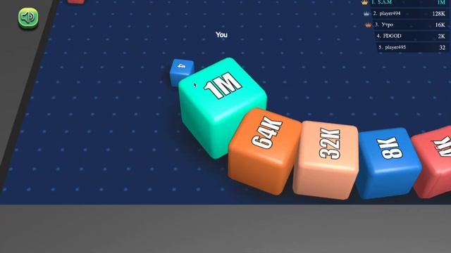 8 Million Cubes 2048.io || Best Game play смотреть онлайн