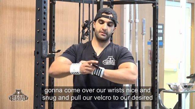 Bear Grips Extra Strength Wrist Wraps (How to wear) смотреть онлайн