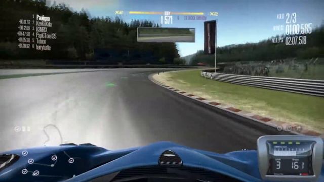 NFS Shift: Online race at Spa with Pagani Zonda R смотреть онлайн