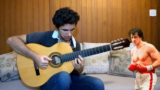 Going the Distance (Rocky II Theme Song) - Fingerstyle Guitar (Marcos Kaiser) #40 смотреть онлайн