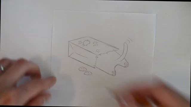 Простые рисунки. Котик с печеньем смотреть онлайн