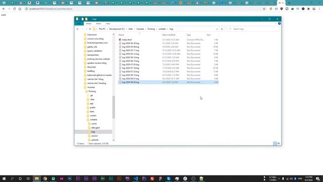 How To Write Log Messages/errors Into Log File In Codeigniter 4 | Codeigniter Save Logs