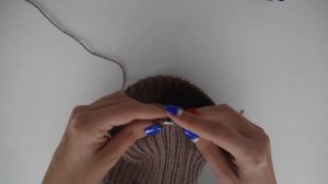 Закрытие макушки в шапке резинкой 2:2. Три способа.