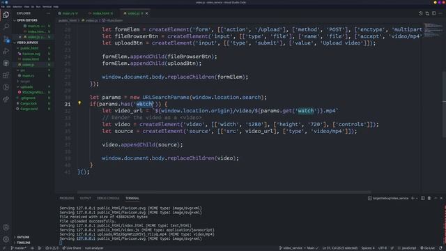 Rust Axum Video Uploads смотреть онлайн