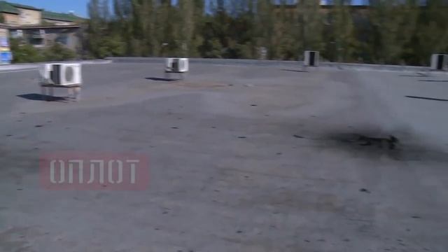 2014 10 02 Донецк последствия обстрела ТЦ АМСТОР по ул. Университетская 80 А смотреть онлайн