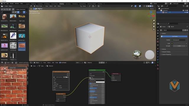 14. Node system in blender - Luganda Version for beginner смотреть онлайн