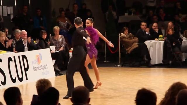 2012 WDSF Grand Slam Latin Antwerpen - Final - Zaytsev, Andrey - Kuzminskaya, Anna - Pasodouble смотреть онлайн
