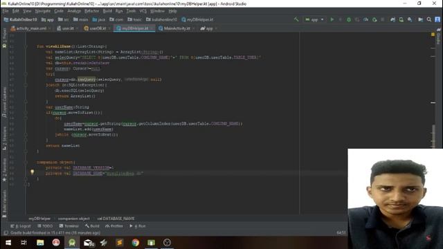 SQLITE ANDROID STUDIO(KOTLIN) #MobileAndroid2019 смотреть онлайн