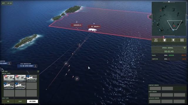 BREAKING: US NAVY STRIKES RUSSIAN WARSHIPS NEAR NORTH KOREA | Wargame: Red Dragon Gameplay смотреть онлайн