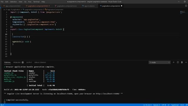 How to implement pagination in angular 11 application | Angular 11 tutorial | Pagination Example смотреть онлайн