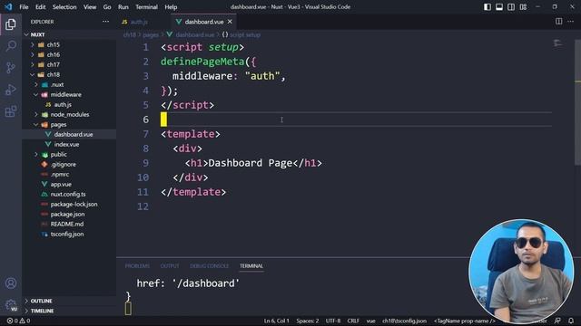 Route Middleware in Nuxt3 смотреть онлайн