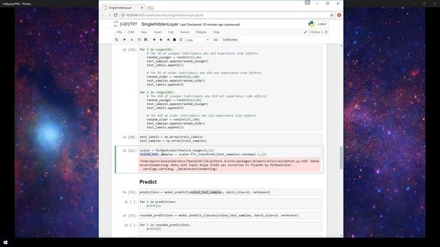 Make predictions with an artificial neural network using Keras смотреть онлайн