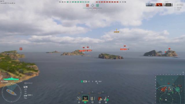 The Easiest Way to Hit Citadel Battleship SLAVA World of Warships #wows #worldofwarships #gaming смотреть онлайн