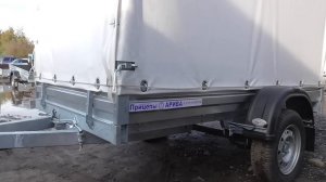 Всё о ЕВРО тенте на прицепе МЗСА 817701.012. ЦЛП АРИВА