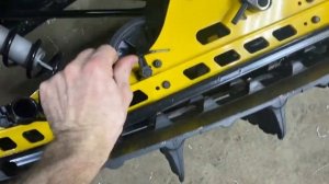 Ставим скребки на снегоход BRP Summit XM