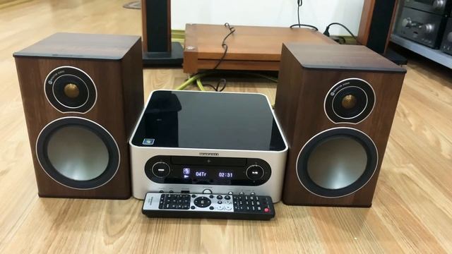 Amply Marantz CR603 + Loa Monitor Auido Bronze 1 new box 100% смотреть онлайн