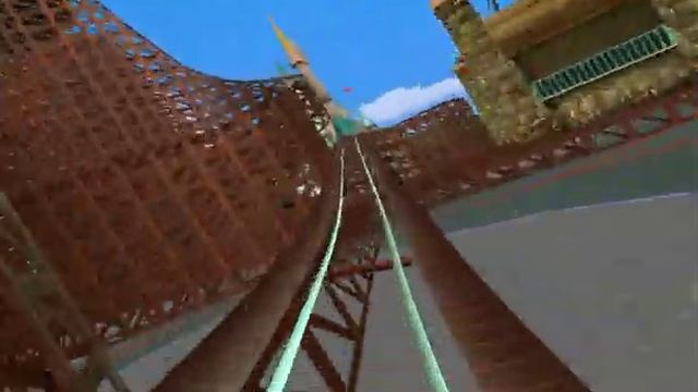 Американские горки в 3D Часть 2\ Roller Coaster 3D смотреть онлайн