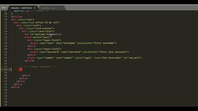 How To Make Login Page In Materialize css and PHP Using Material/Google Design #part 1 смотреть онлайн