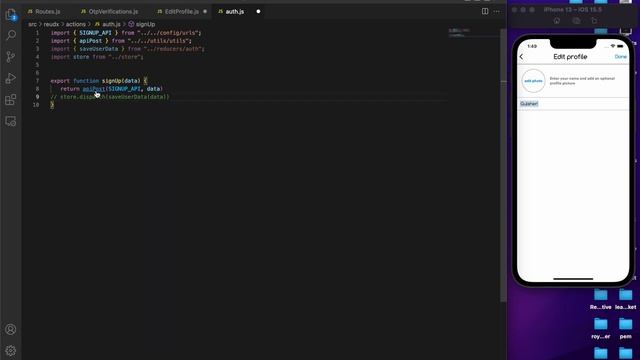 #10 Api implementation in react native #axios #nodejs #reactnative @Intellect Developer смотреть онлайн