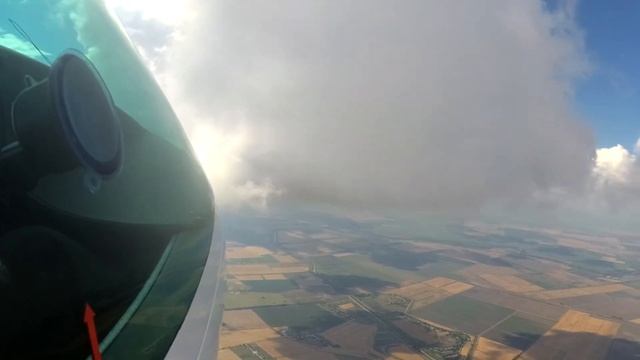 Купание в облаках на планере | Swimming in the clouds in glider смотреть онлайн