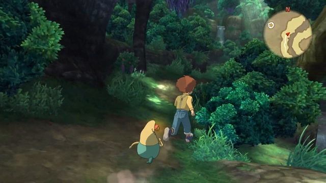 Прохождение Ni no Kuni WotWW - 04 - Сражение с Хранителем, Подарок Дедушки Дуба и Ворота Котолании смотреть онлайн
