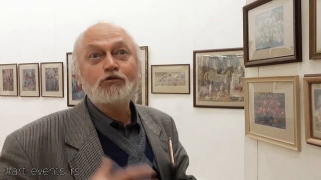 Художни-акварелист Пётр Семёнов приглашает на персональную выставку в Союз художников Петербурга смотреть онлайн